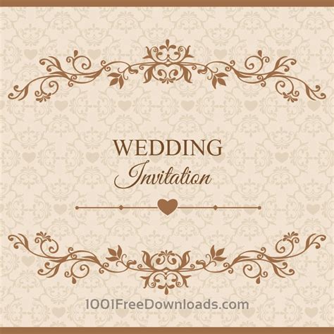 Wedding Card Vectors & Illustrations for Free Download.